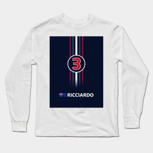 F1 2016 - #3 Ricciardo [classic version] Long Sleeve T-Shirt